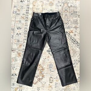 GAP Black Cheeky Straight Sky High Jeans